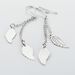 Boucles D'oreilles Pendantes Fabia Argent Blanc - Pendantes Femme | Marc Orian