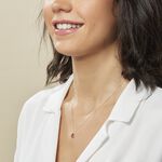 Collier Goutte Or Jaune Amethyste - Colliers avec pierres Femme | Marc Orian