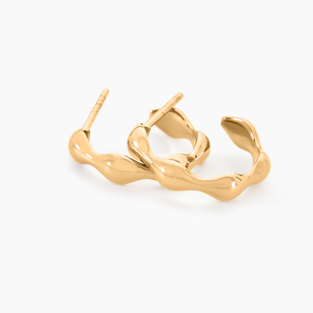 Cr&eacute;oles Sedonia Plaqu&eacute; Or Jaune - Cr&eacute;oles Femme | Marc Orian