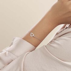 Bracelet Elanda Argent Blanc Oxyde De Zirconium - Bracelets chaînes Femme | Marc Orian