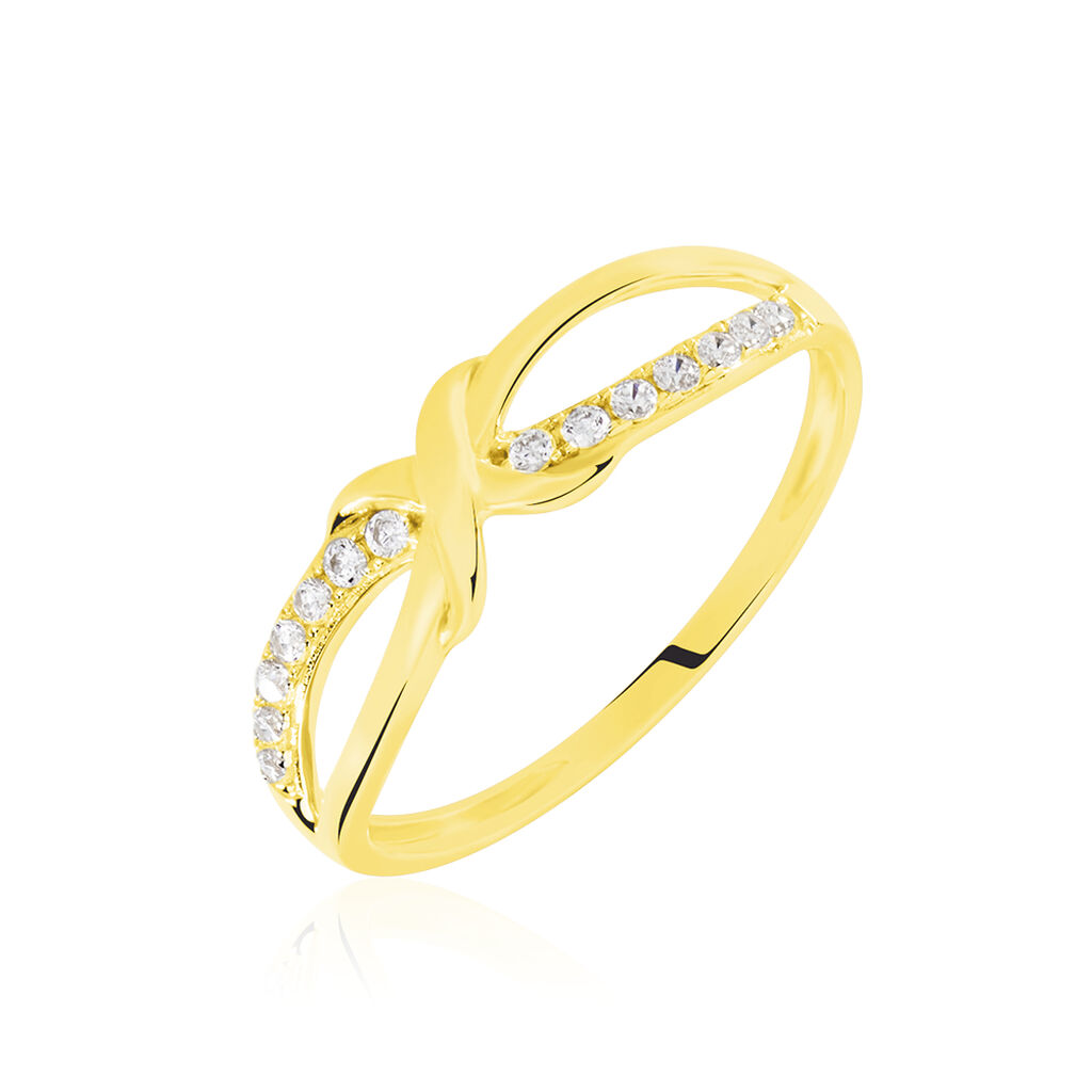 Bague Celien Or Jaune Oxyde - Bagues avec pierre Femme | Marc Orian