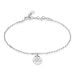 Bracelet Argent Blanc Ilie - Bracelets Medailles Femme | Marc Orian