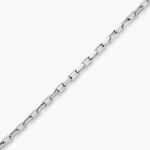 Bracelet Maille Donte Argent Blanc - Bracelets fantaisie Homme | Marc Orian