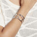 Bracelet Jonc Melodi Acier Blanc Strass - Bracelets joncs Femme | Marc Orian