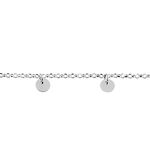 Bracelet Vera Argent Blanc - Bracelets Medailles Femme | Marc Orian