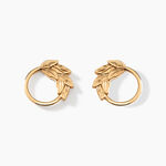 Boucles D'oreilles Puces Althea Plaqu&eacute; Or Dor&eacute; - Puces Femme | Marc Orian