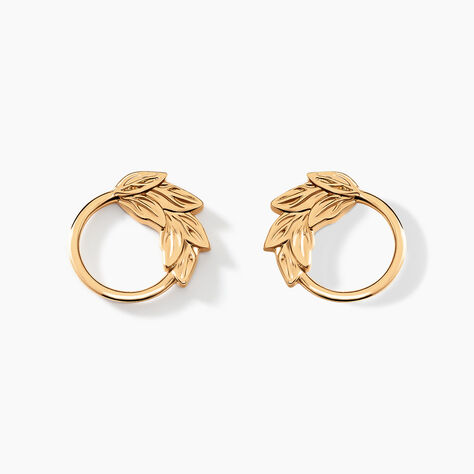 Boucles D'oreilles Puces Althea Plaqu&eacute; Or Dor&eacute; - Puces Femme | Marc Orian