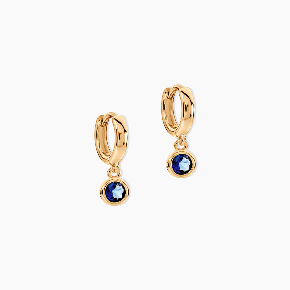 Cr&eacute;oles Plaqu&eacute; Or Leonie Spinelle Synth&eacute;tique - Boucles d'oreilles pampille Femme | Marc Orian