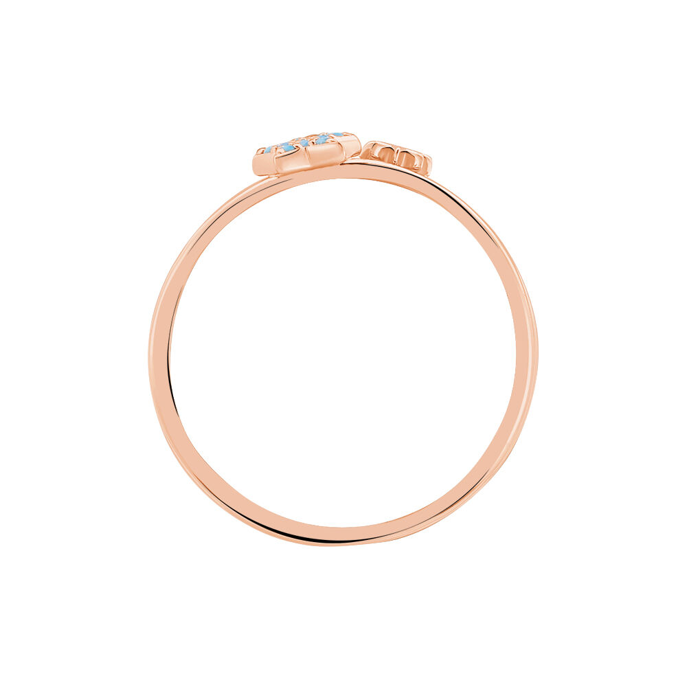 Bague Miguele Argent Rose Oxyde De Zirconium - Bagues avec pierre Femme | Marc Orian