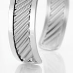 Bracelet Jonc Aud Acier Blanc - Bracelets joncs Femme | Marc Orian