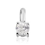 Pendentif Aphrodite Or Blanc Diamant - Parures de mariage Femme | Marc Orian