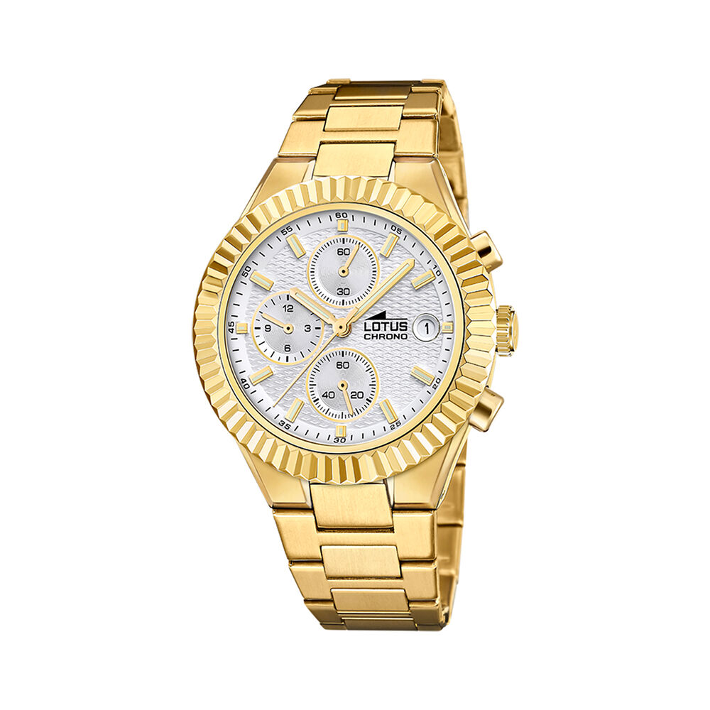 Montre Lotus Freedom Chrono Argent&eacute; - Montres chronographes Homme | Marc Orian