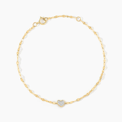 Bracelet Michiko Or Jaune Diamant - Bracelets cha&icirc;nes Femme | Marc Orian
