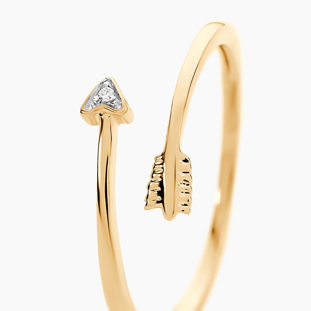 Bague Fiorenzo Or Jaune Diamant - Solitaires Femme | Marc Orian