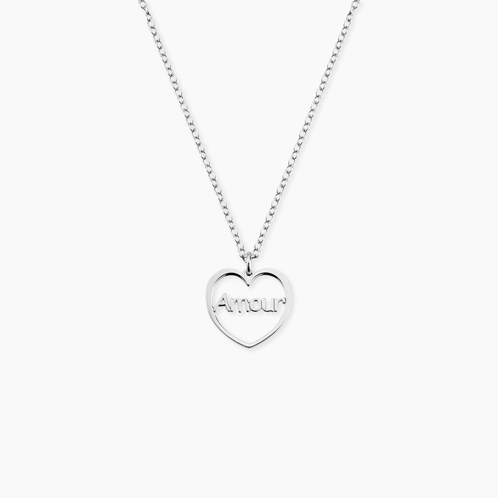 Collier Argent Blanc Nalani - Colliers fantaisie Femme | Marc Orian