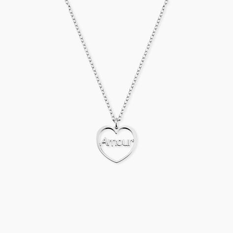 Collier Argent Blanc Nalani - Colliers fantaisie Femme | Marc Orian