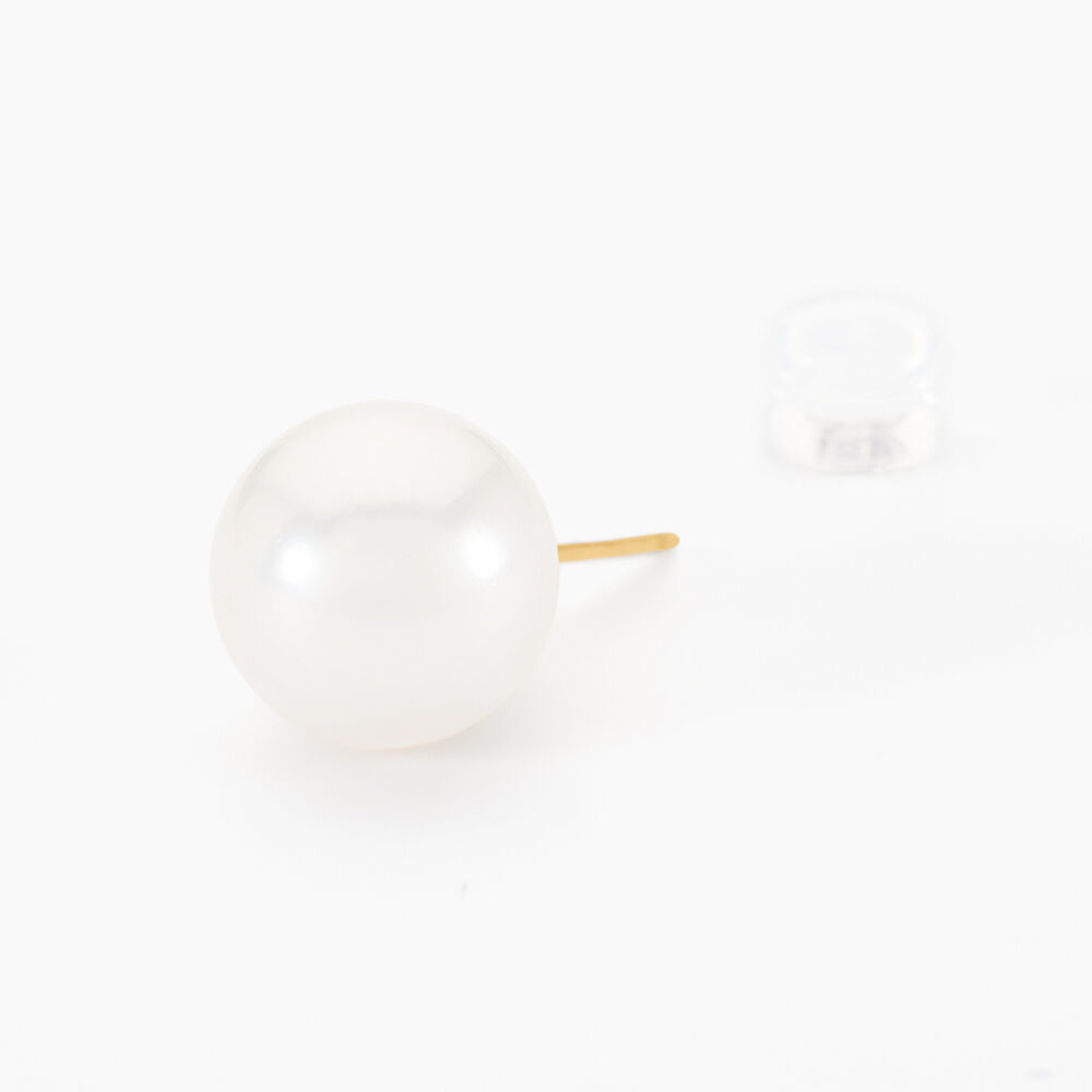 Boucles D'oreilles Puces Suki Or Jaune Perle De Culture - Puces Femme | Marc Orian