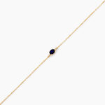 Bracelet Opeyemi Or Jaune Saphir Diamant - Bracelets cha&icirc;nes Femme | Marc Orian