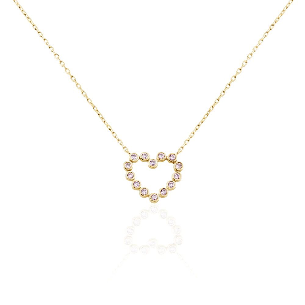 Collier Plaqué Or Jaune Danaë Oxydes De Zirconium - Colliers avec pierres Femme | Marc Orian