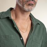 Cha&icirc;ne Clement Plaqu&eacute; Or Jaune - Chaines Homme | Marc Orian