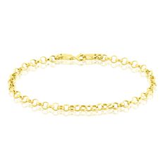 Bracelet Jodie Maille Jaseron Or Jaune - Bracelets mailles Femme | Marc Orian