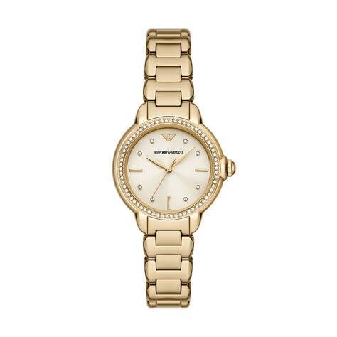 Montre Emporio Armani Doré - Montres étanches Femme | Marc Orian