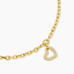 Collier Sydnee Acier Jaune Cristal - Colliers avec pierres Femme | Marc Orian