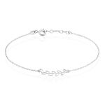 Bracelet Argent Blanc Didon - Bracelets fantaisie Femme | Marc Orian