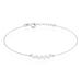 Bracelet Argent Blanc Didon - Bracelets chaînes Femme | Marc Orian
