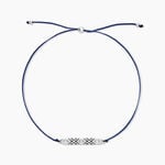 Bracelet Imogen Argent Blanc Oxyde De Zirconium - Bracelets cordons Femme | Marc Orian