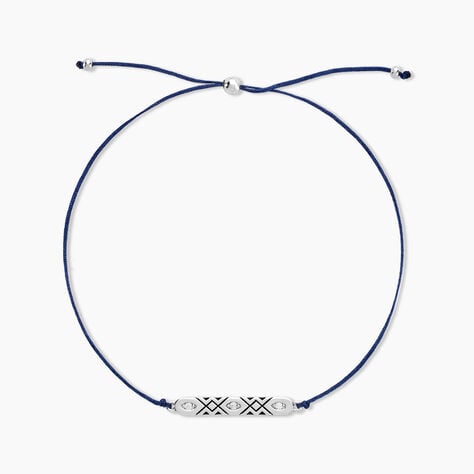 Bracelet Imogen Argent Blanc Oxyde De Zirconium - Bracelets cordons Femme | Marc Orian