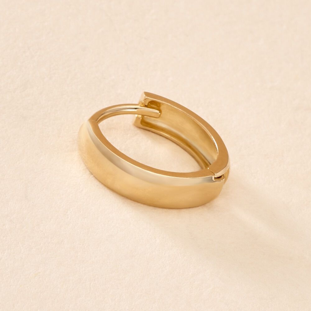 Créole Unitaire Franc Or Jaune - Piercings d'oreilles Homme | Marc Orian