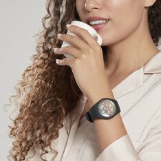 Montre Ice Watch Flower Noir - Montres sport Femme | Marc Orian