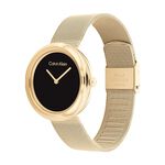 Montre Calvin Klein Twisted Bezel Noir - Montres &eacute;tanches Femme | Marc Orian