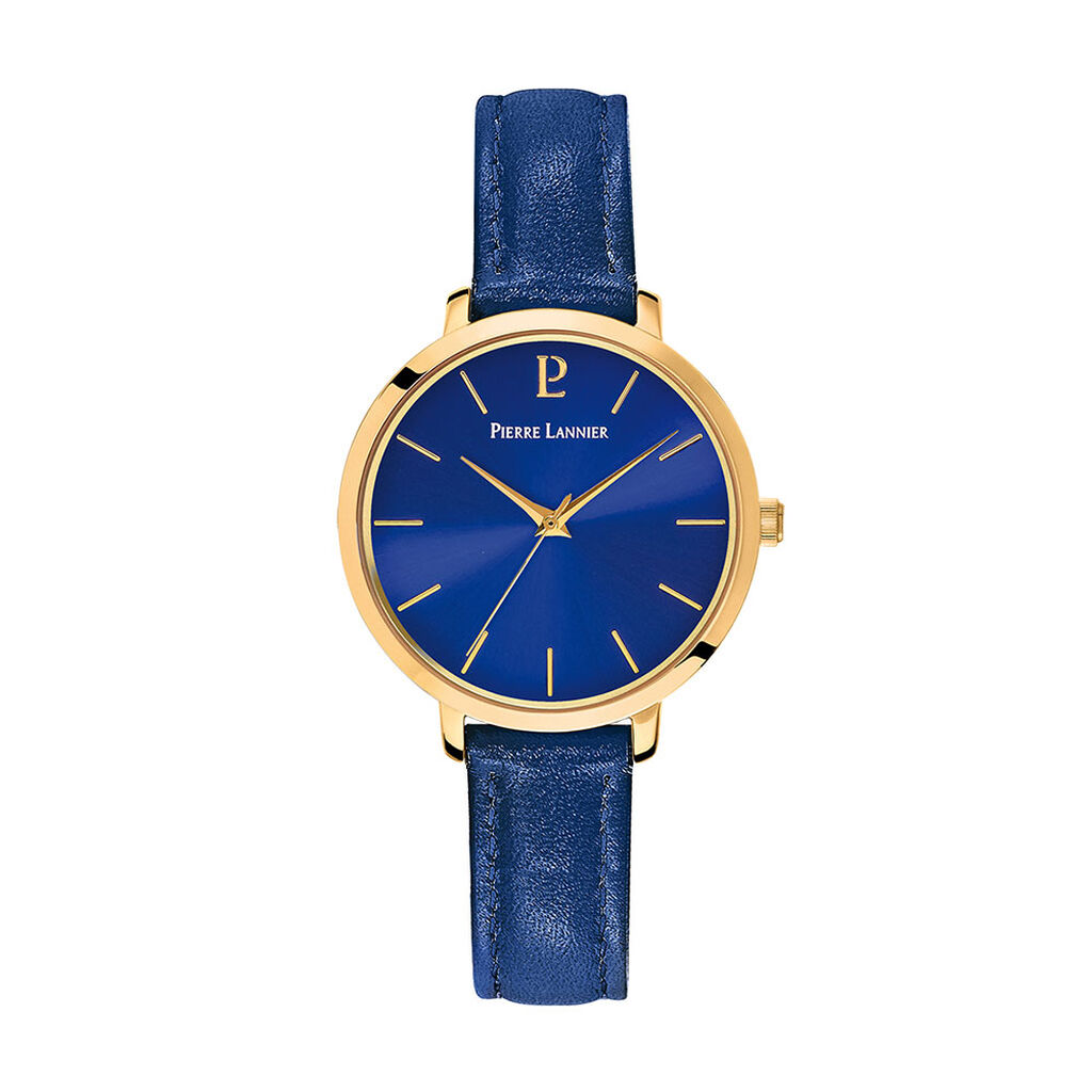 Montre Pierre Lannier Chouquette Bleu - Montres classiques Femme | Marc Orian