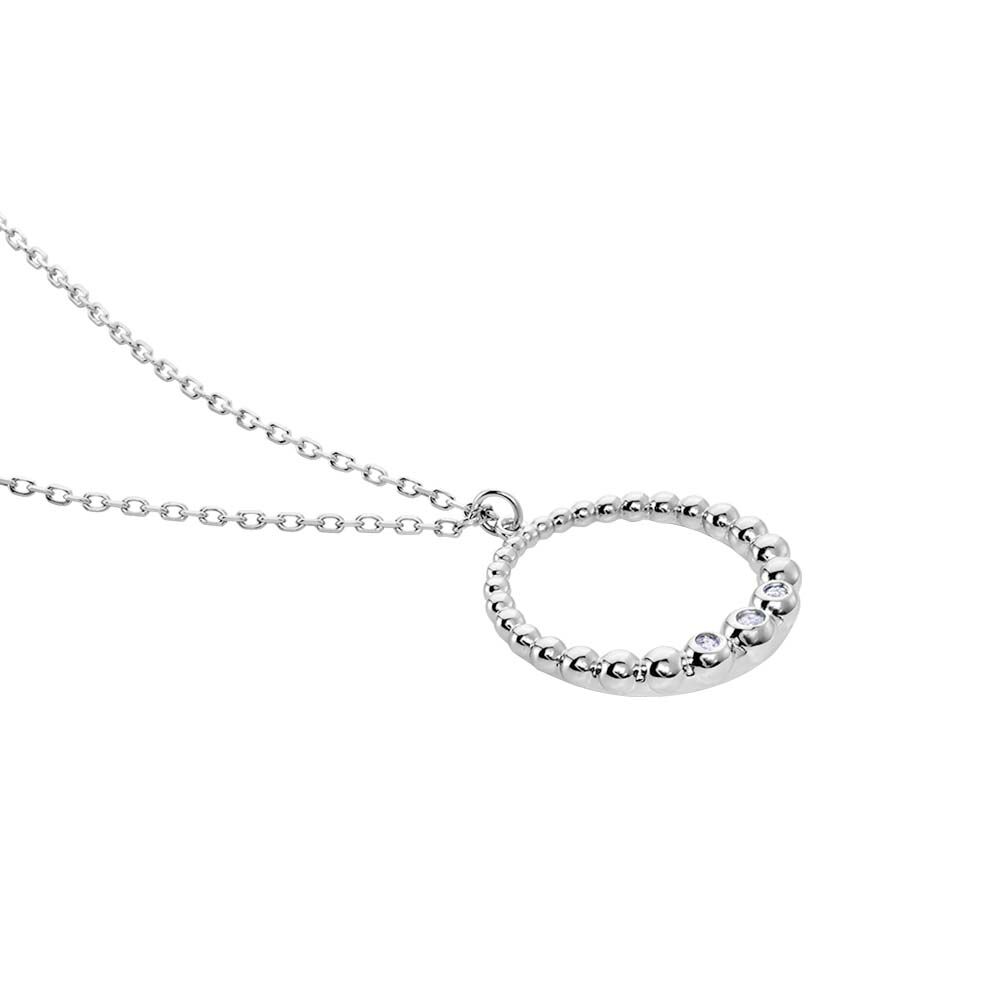 Collier Lidig Argent Oxyde De Zirconium - Colliers avec pierres Femme | Marc Orian