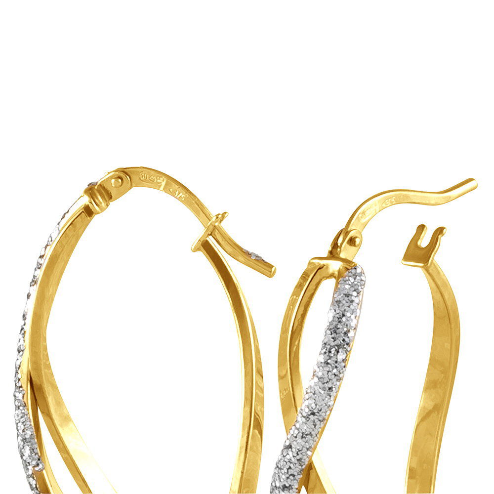 Cr&eacute;oles Micha Or Bicolore - Cr&eacute;oles Femme | Marc Orian