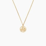 Collier Dahlila Argent Dor&eacute; A L'Or 750/1000 - Colliers ete Femme | Marc Orian