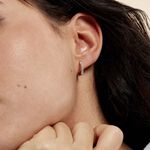 Cr&eacute;oles Sandrine Or Jaune Strass - Cr&eacute;oles Femme | Marc Orian