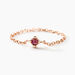 Bague Gily Argent Rose Oxyde De Zirconium - Solitaires Femme | Marc Orian