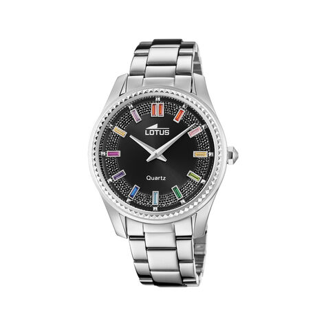 Montre Lotus Bliss Noir - Montres étanches Femme | Marc Orian