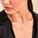 Collier Clementia Argent Blanc Perle De Culture Oxyde De Zirconium - Colliers avec pierres Femme | Marc Orian