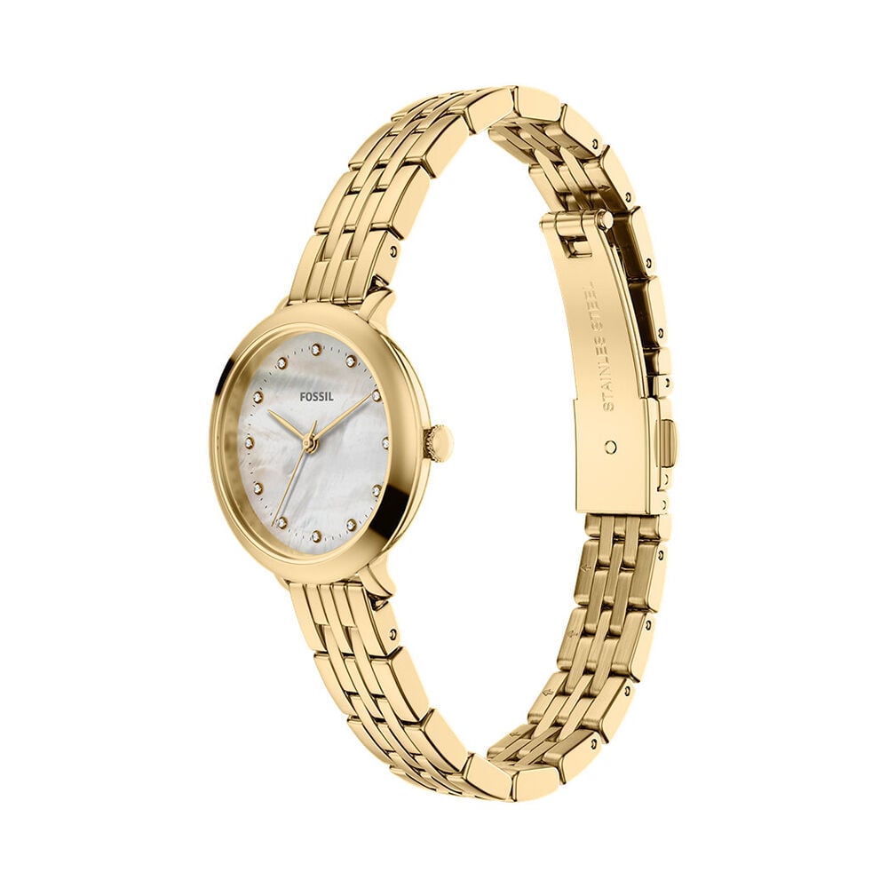 Montre Fossil Heidi Nacre Blanche - Montres &eacute;tanches Femme | Marc Orian