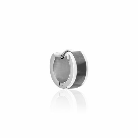 Créole Unitaire Odi Acier Argenté - Piercings d'oreilles Homme | Marc Orian