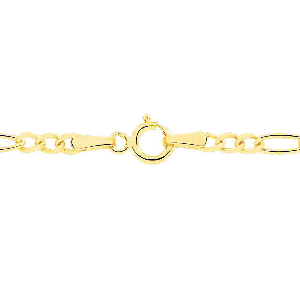 Chaîne Cameo Maille Alternee 1/3 Or Jaune - Chaines Homme | Marc Orian