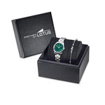 Coffret De Montre Lotus Old Money Vert - Montres &eacute;tanches Femme | Marc Orian