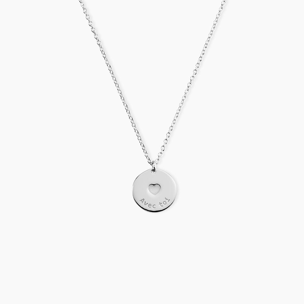 Collier Argent Blanc Nevada - Colliers fantaisie Femme | Marc Orian