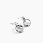 Cr&eacute;oles Poly Argent Blanc - Cr&eacute;oles Femme | Marc Orian