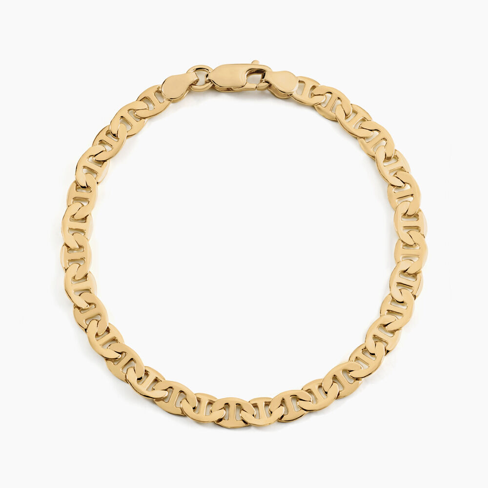 Bracelet Plaqué Or Kamen - Bracelets mailles Homme | Marc Orian