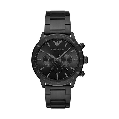 Montre Emporio Armani Noir - Montres étanches Homme | Marc Orian